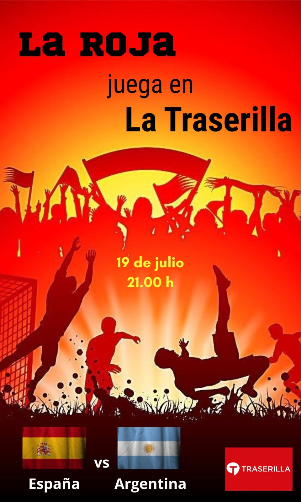 Retransmisión de la final: España vs Argentina